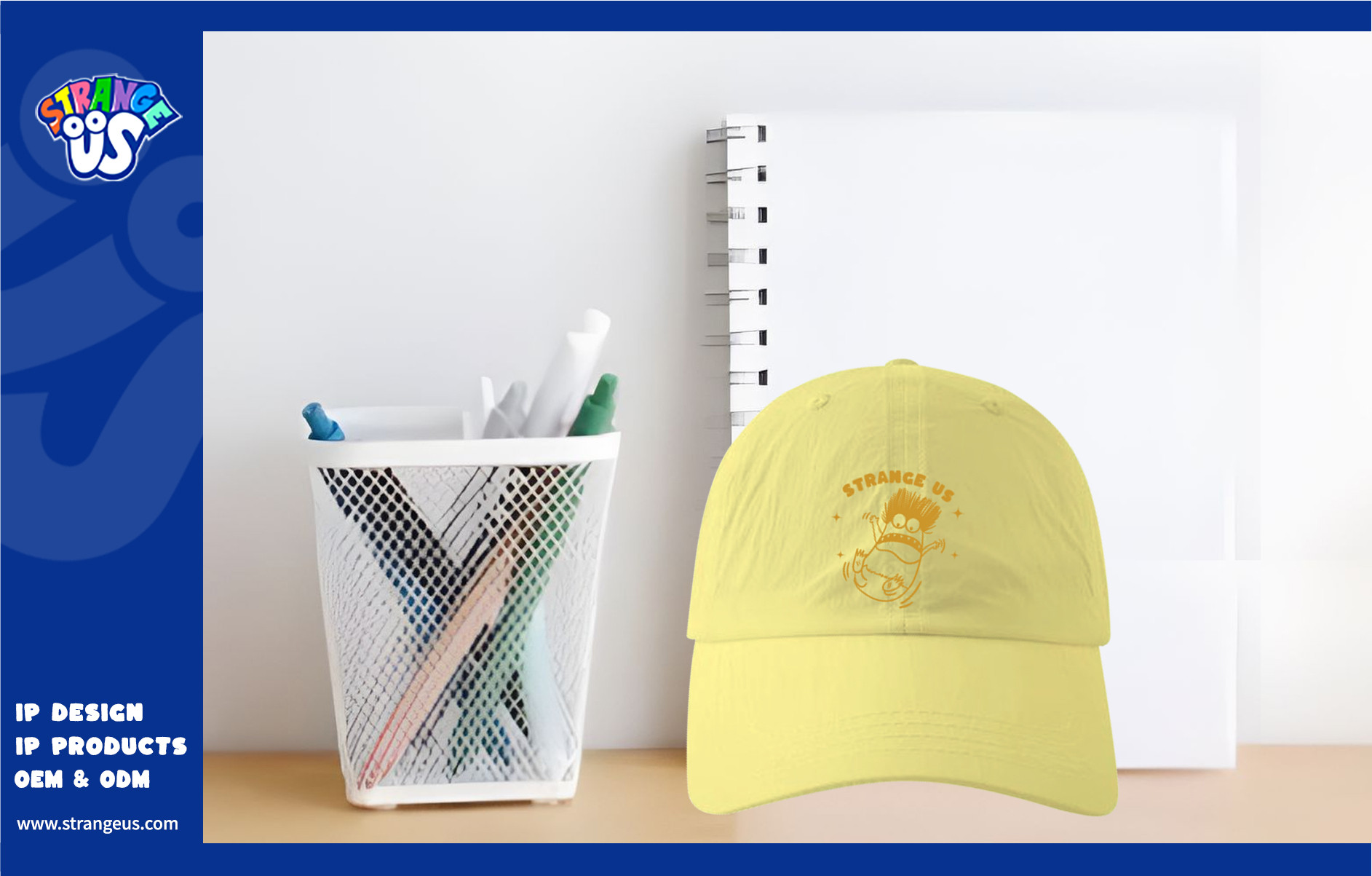 Cute Monster Click Pens