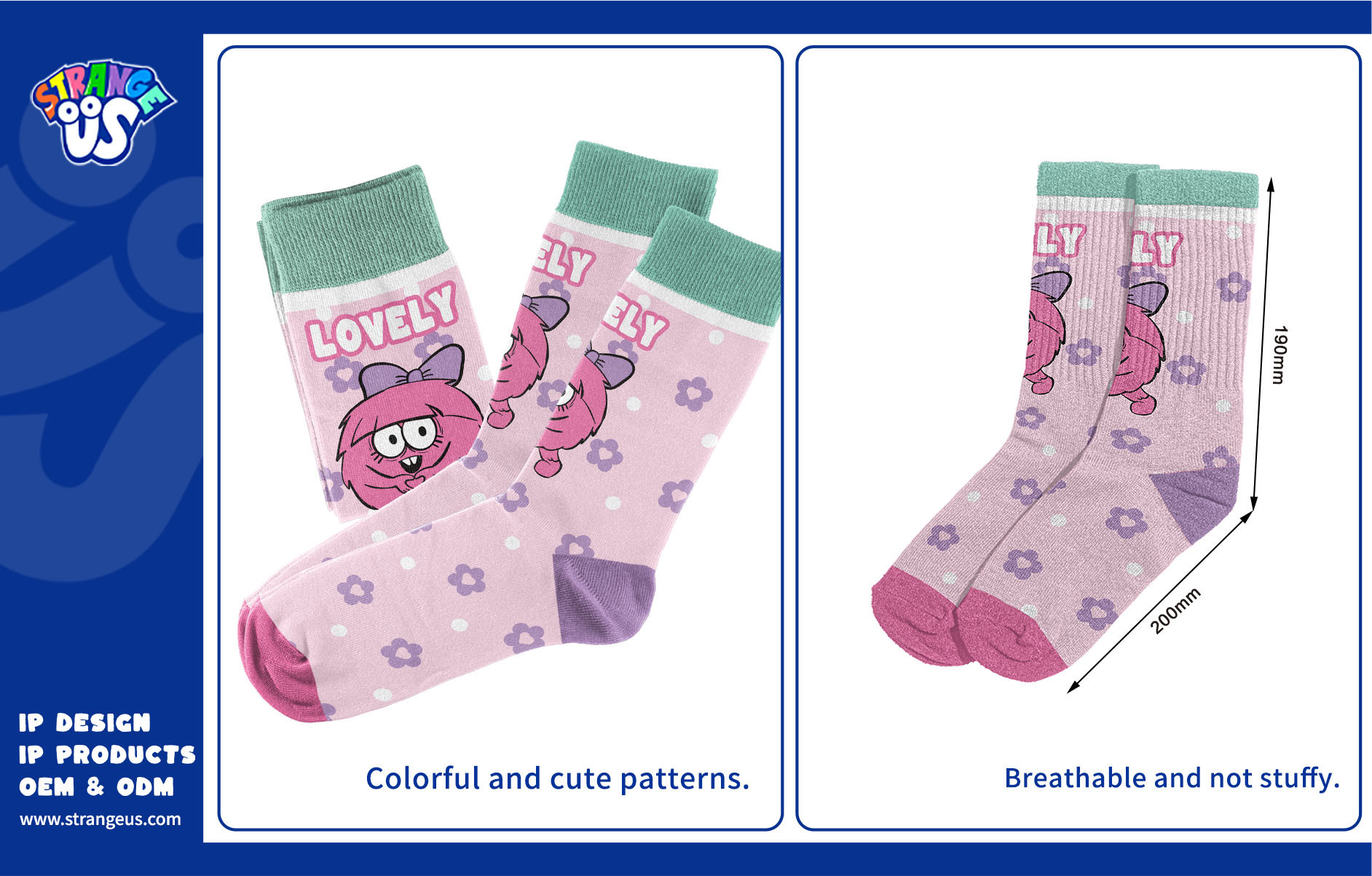 Cute Monster Click Pens