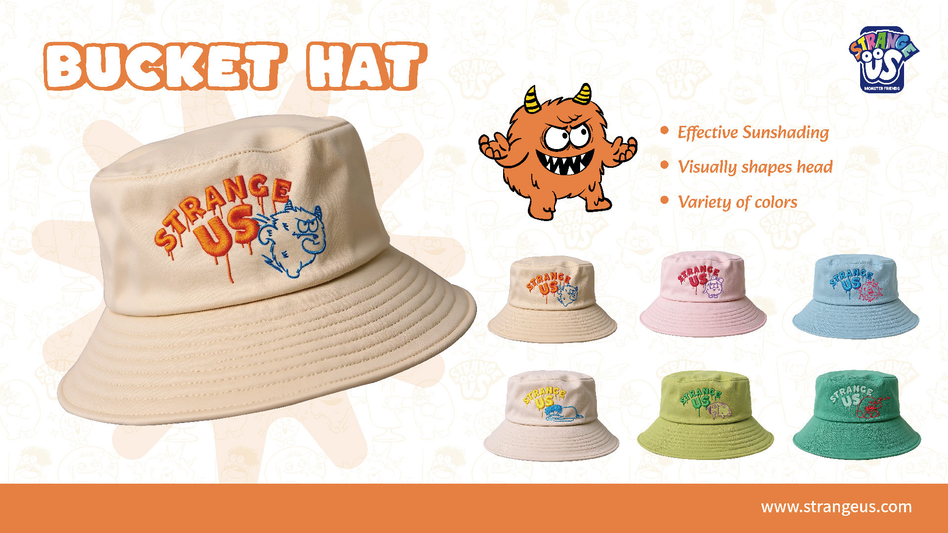 Cute Monster Click Pens