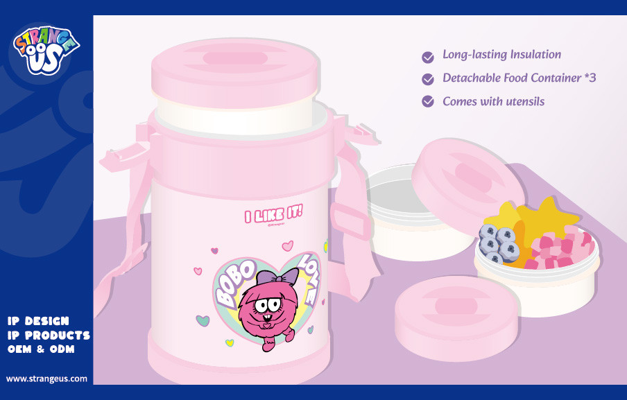 Cute Monster Click Pens