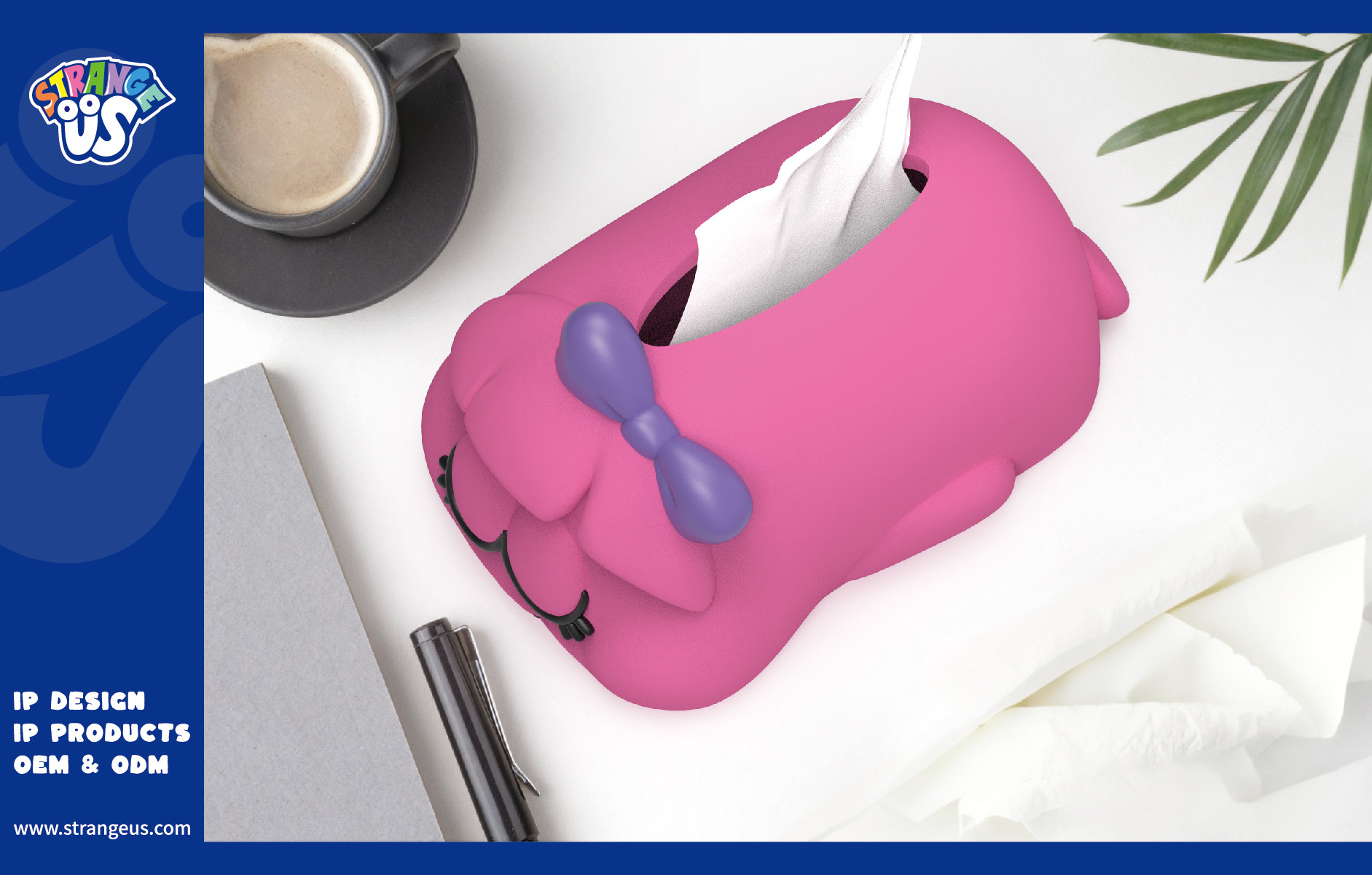 Cute Monster Click Pens