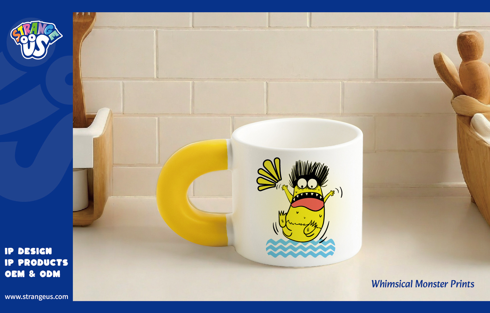 Cute Monster Click Pens