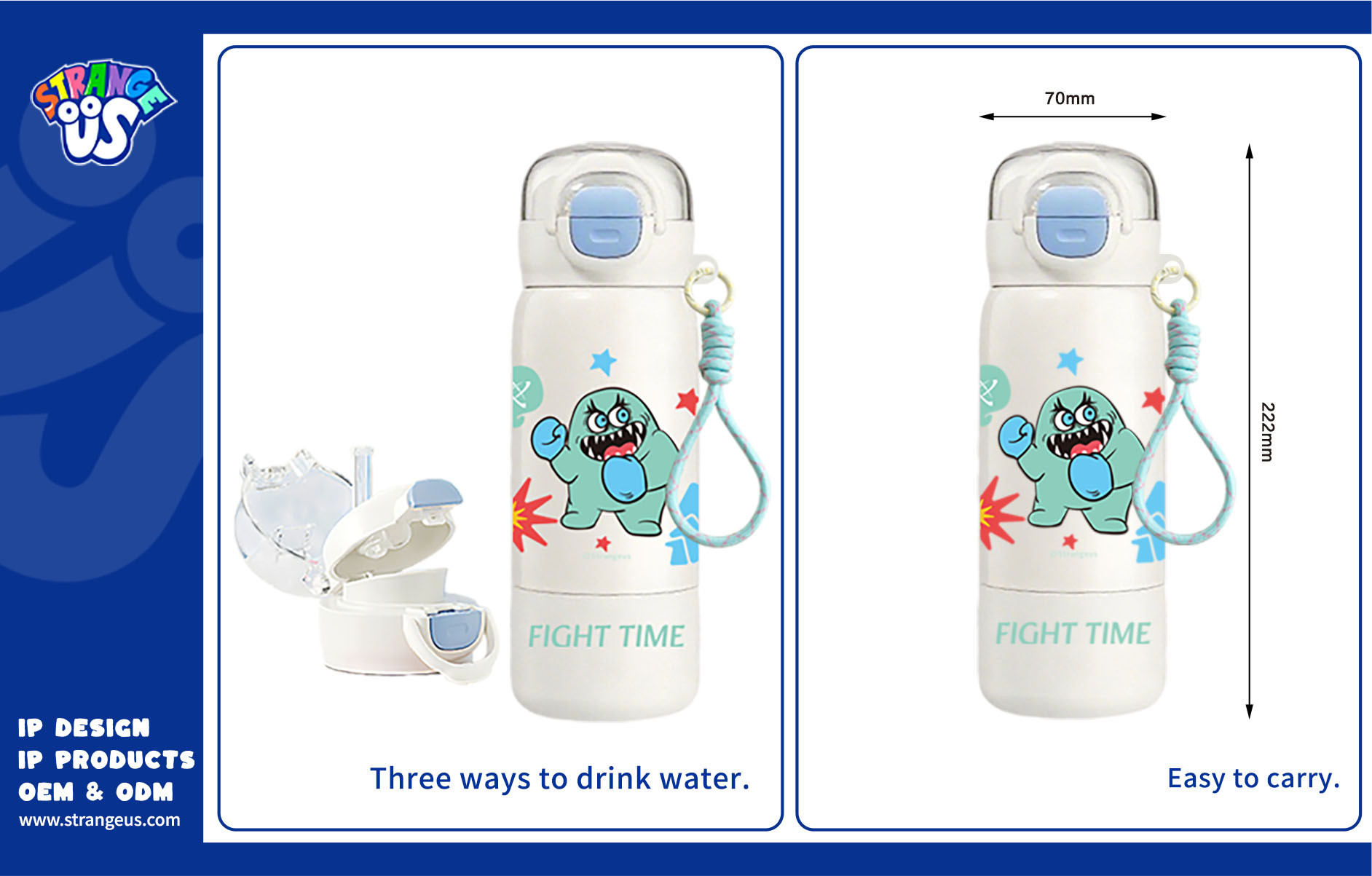 Cute Monster Click Pens