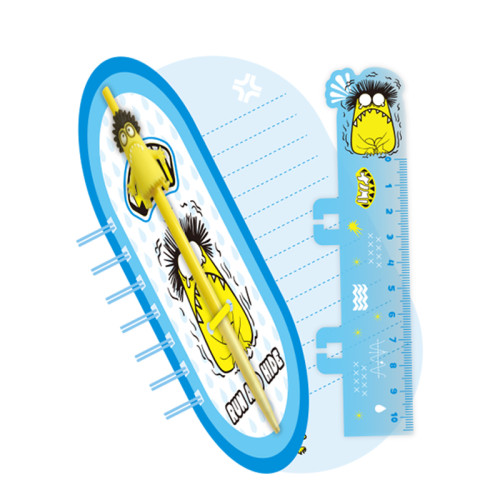 Monster Pen-included Notebook