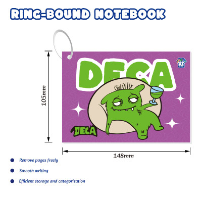 Monster Ring-Bound Notebook