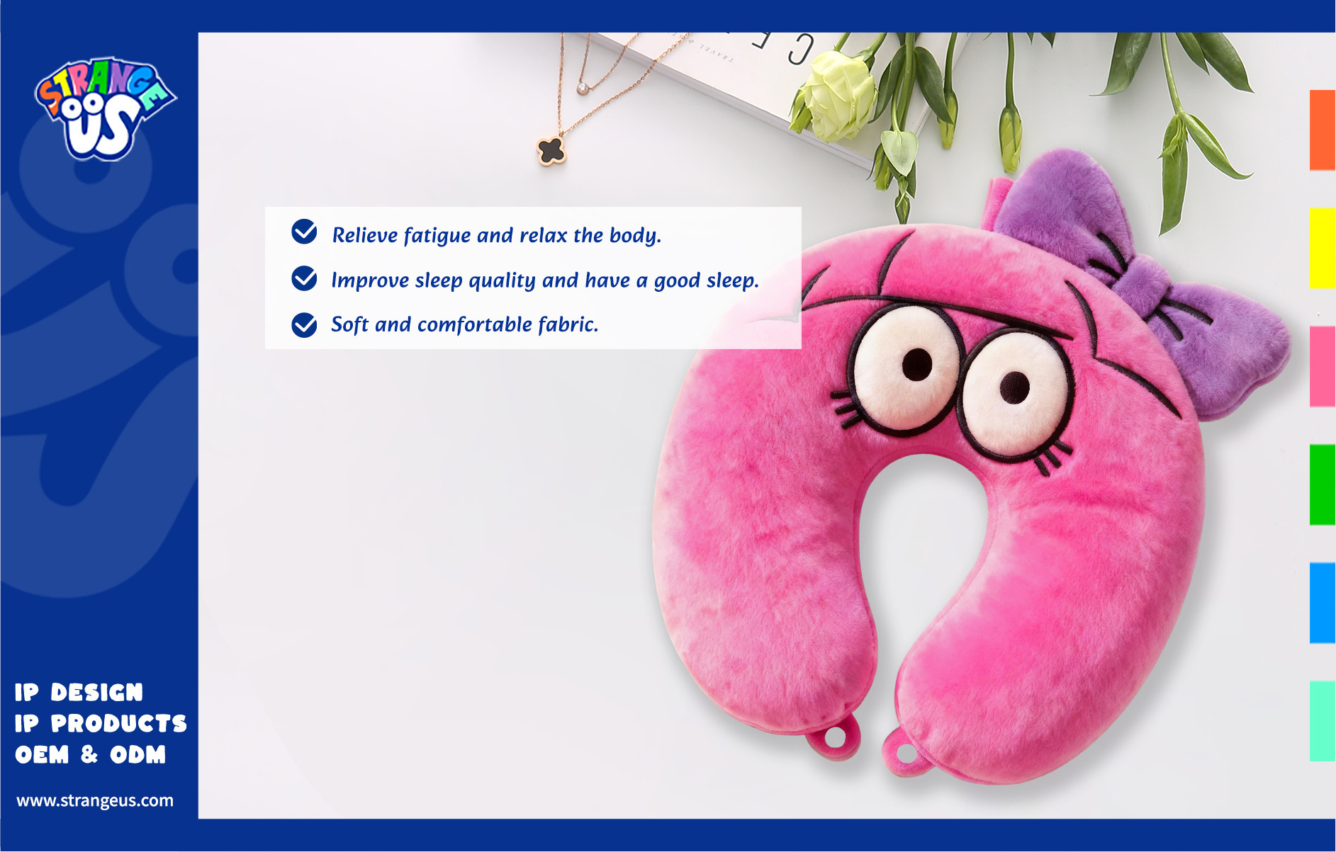 Cute Monster Click Pens