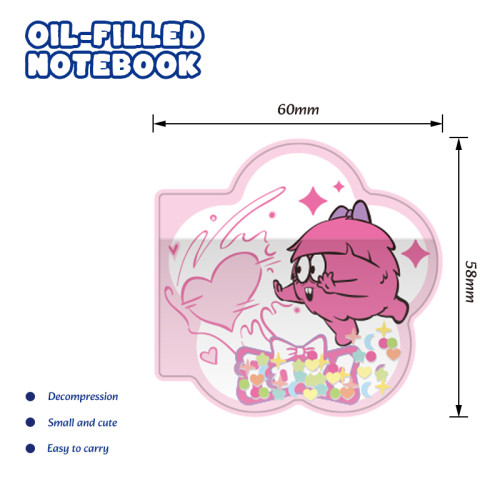 Monster Oil-filled Notebook