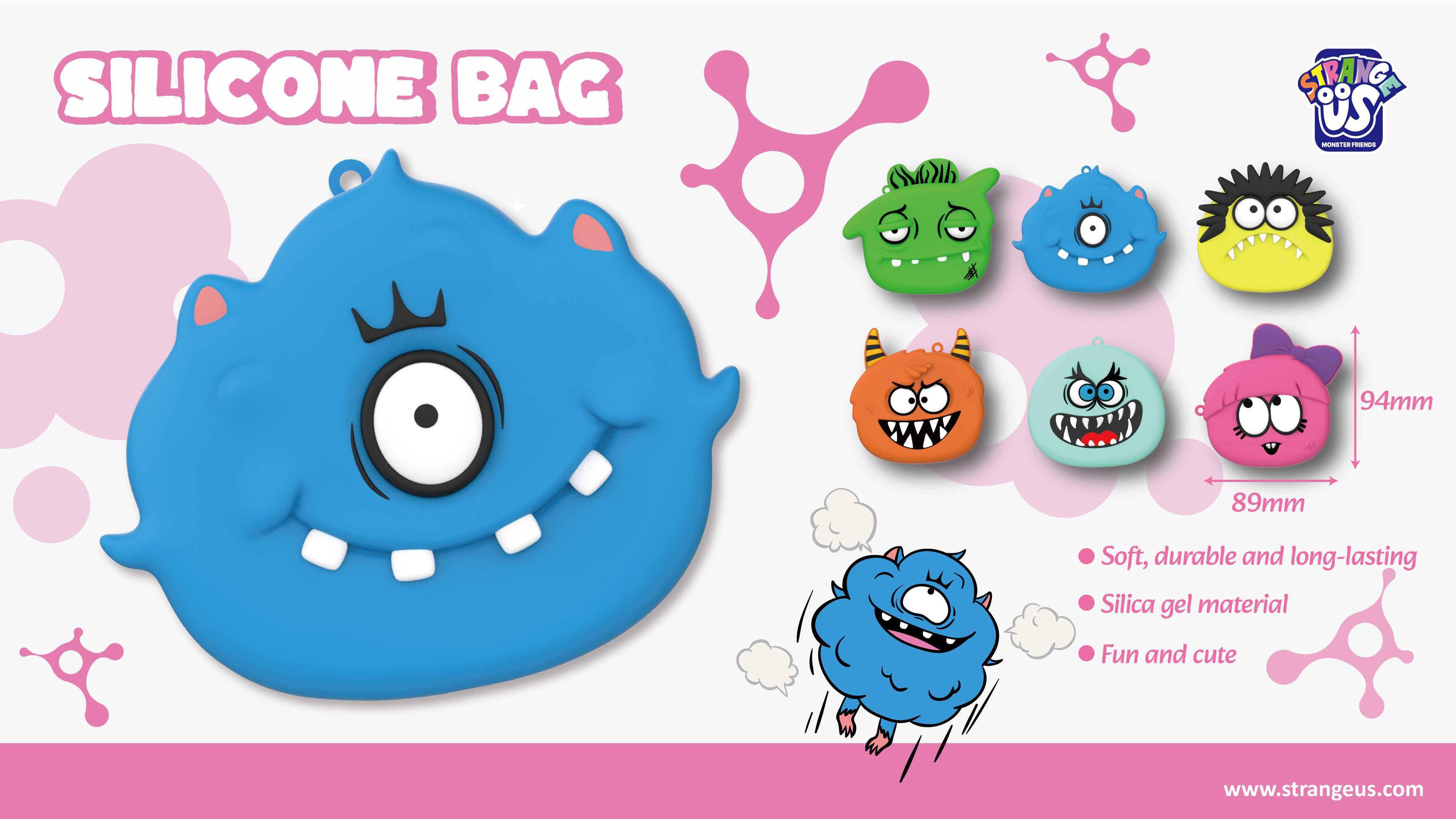 Monster Plush Stuffed Toy Poster