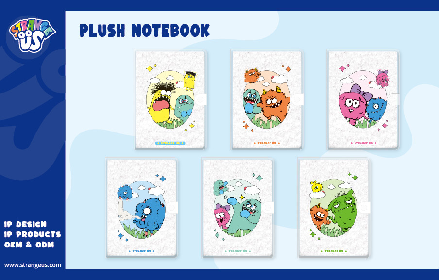 Cute Monster Click Pens