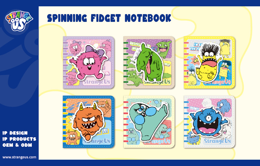 Cute Monster Click Pens