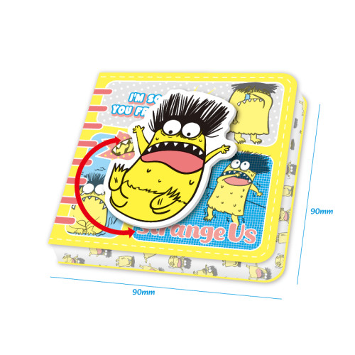 Monster Spinning Fidget Notebook
