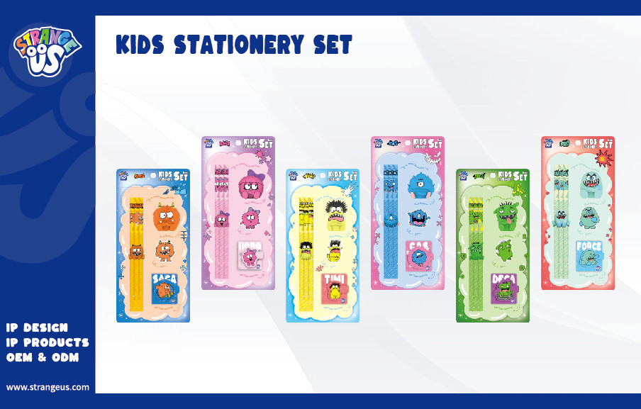 Cute Monster Click Pens