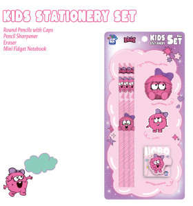 Monster Kids Stationery Set