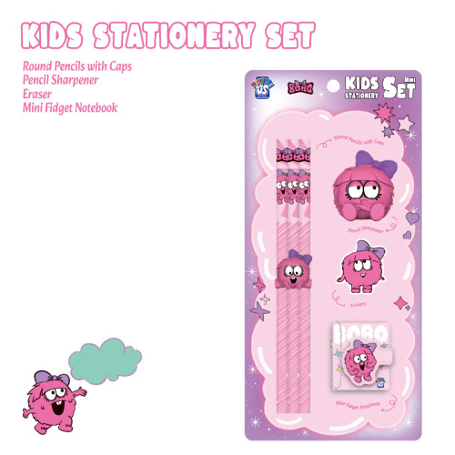 Monster Kids Stationery Set