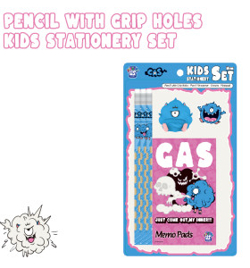 Monster Kids Stationery Set