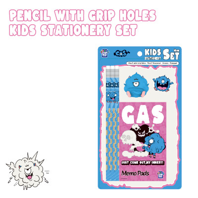 Monster Kids Stationery Set