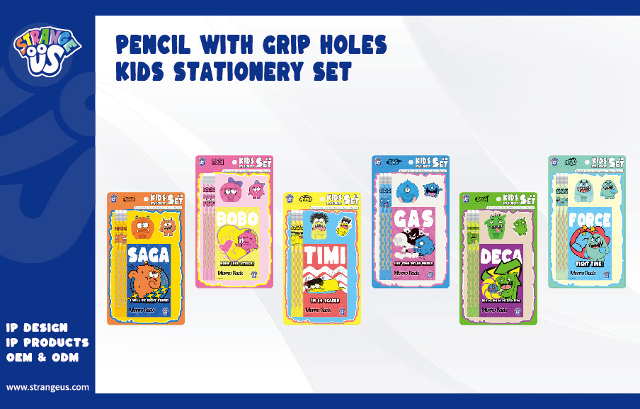 Cute Monster Click Pens