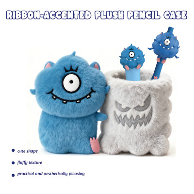 Monster Plush Pencil Case