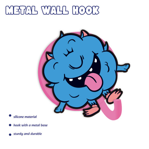 Monster Metal Wall Hook