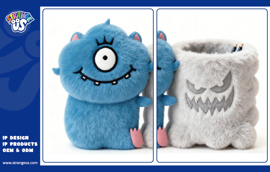 Cute Monster Click Pens