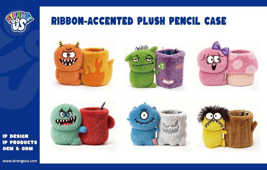 Cute Monster Click Pens