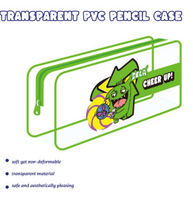 Monster Transparent PVC Pencil Case
