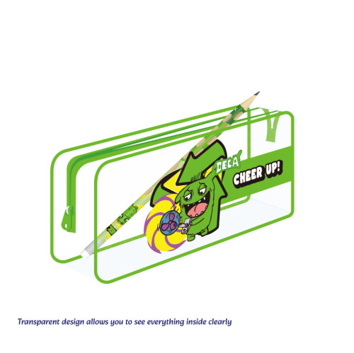 Monster Transparent PVC Pencil Case