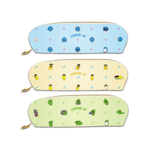 Monster Sleek Leather Pen Case