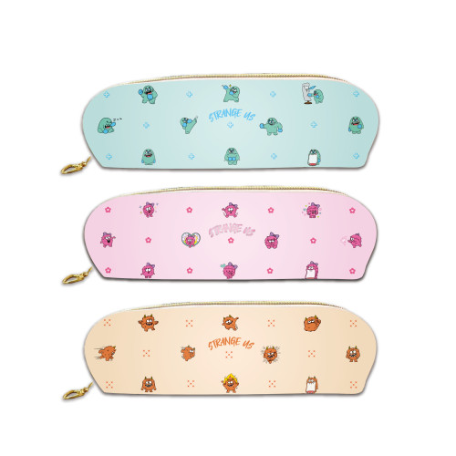 Monster Sleek Leather Pen Case