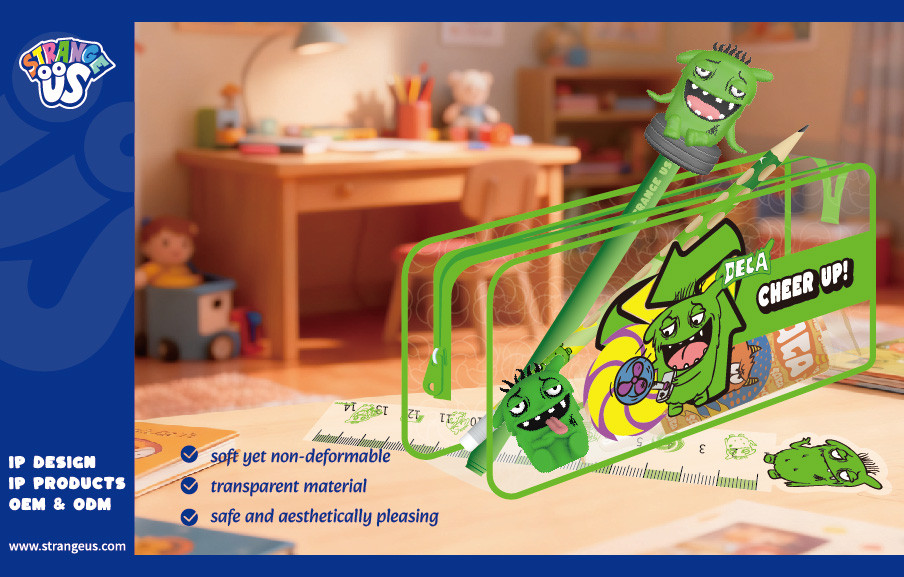 Cute Monster Click Pens