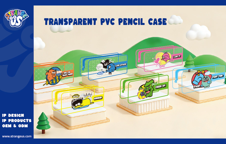 Cute Monster Click Pens