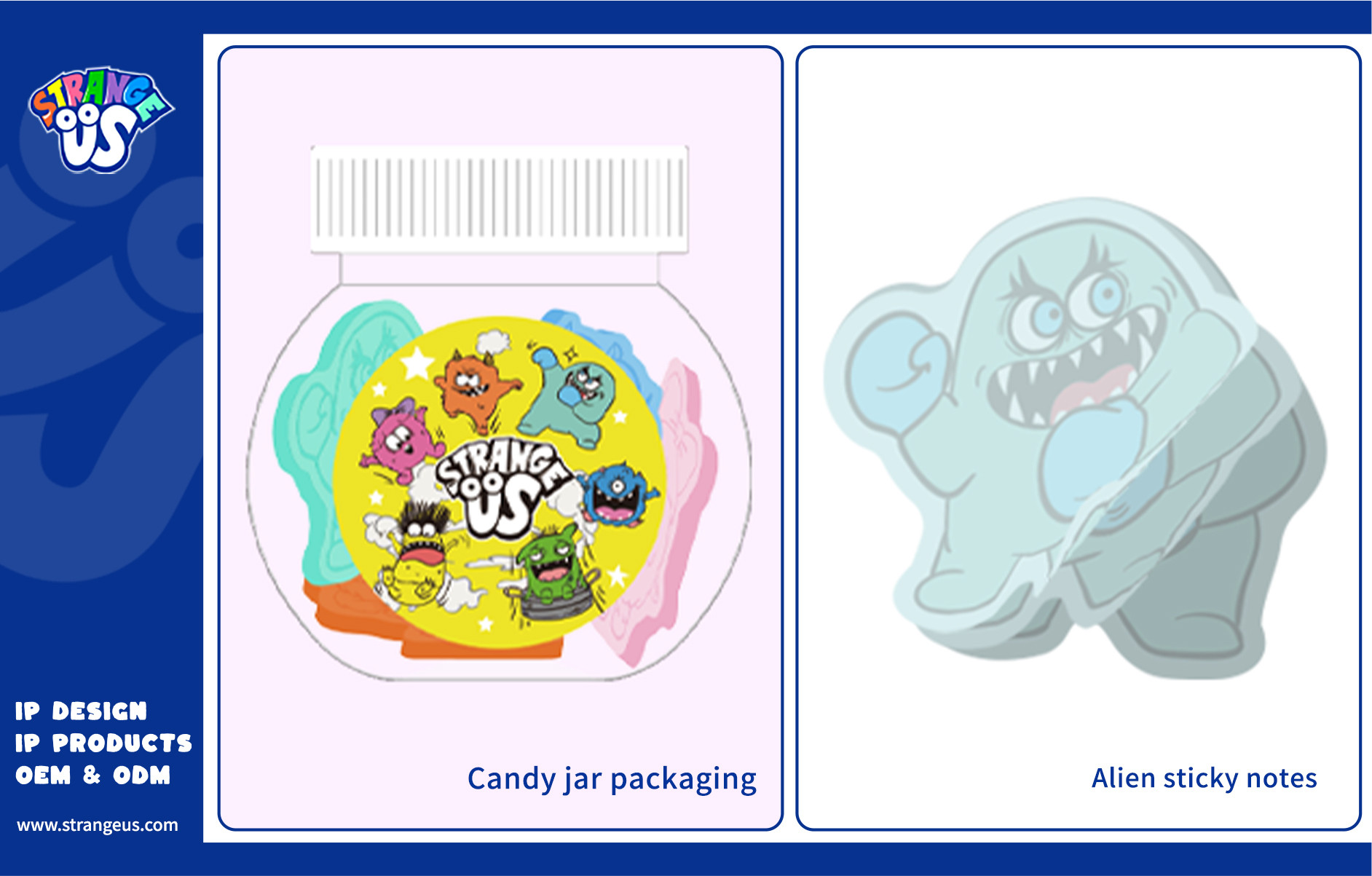 Cute Monster Click Pens