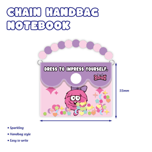 Monster Chain Handbag Notebook