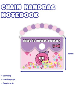 Monster Chain Handbag Notebook