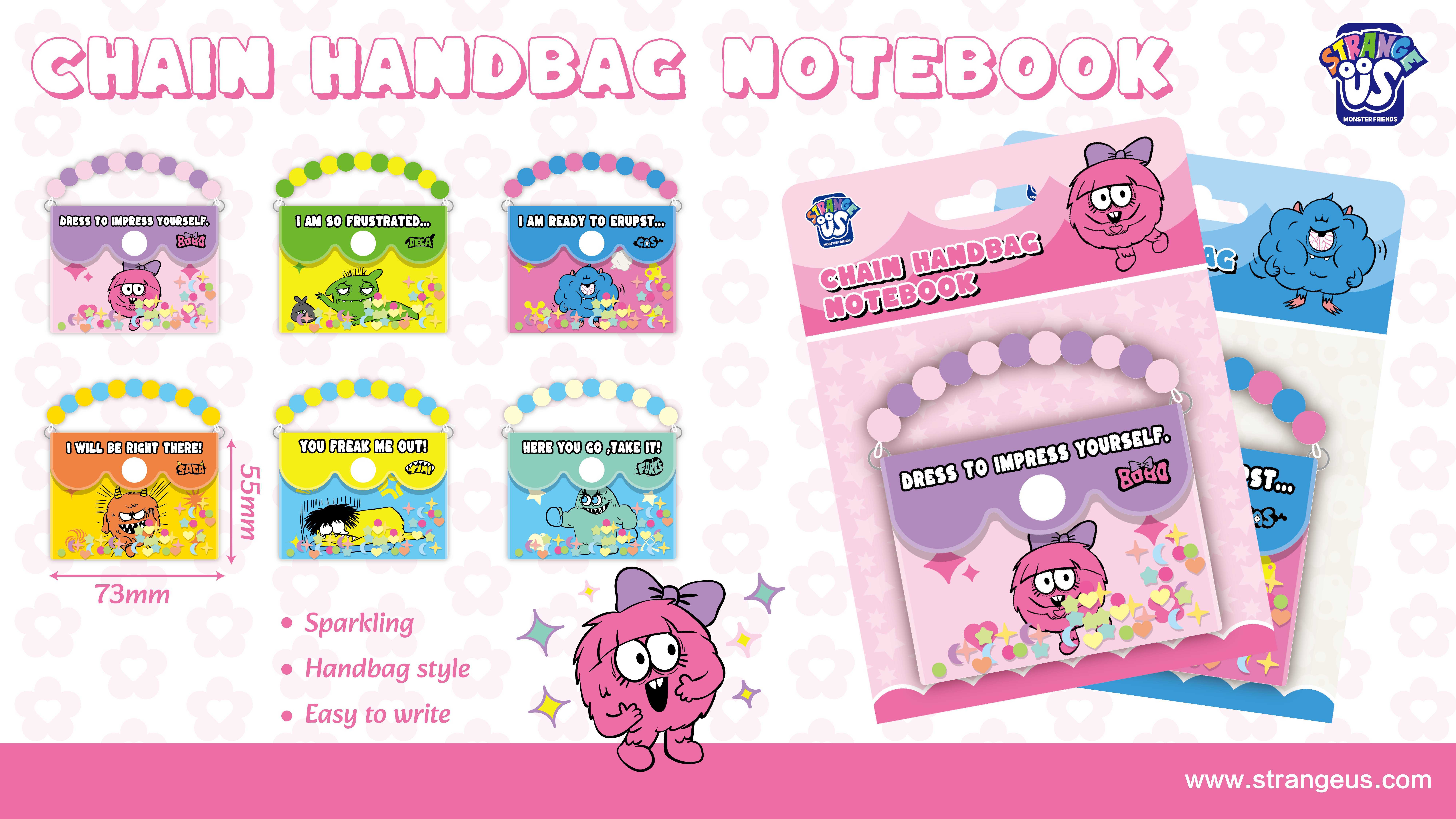 Cute Monster Click Pens