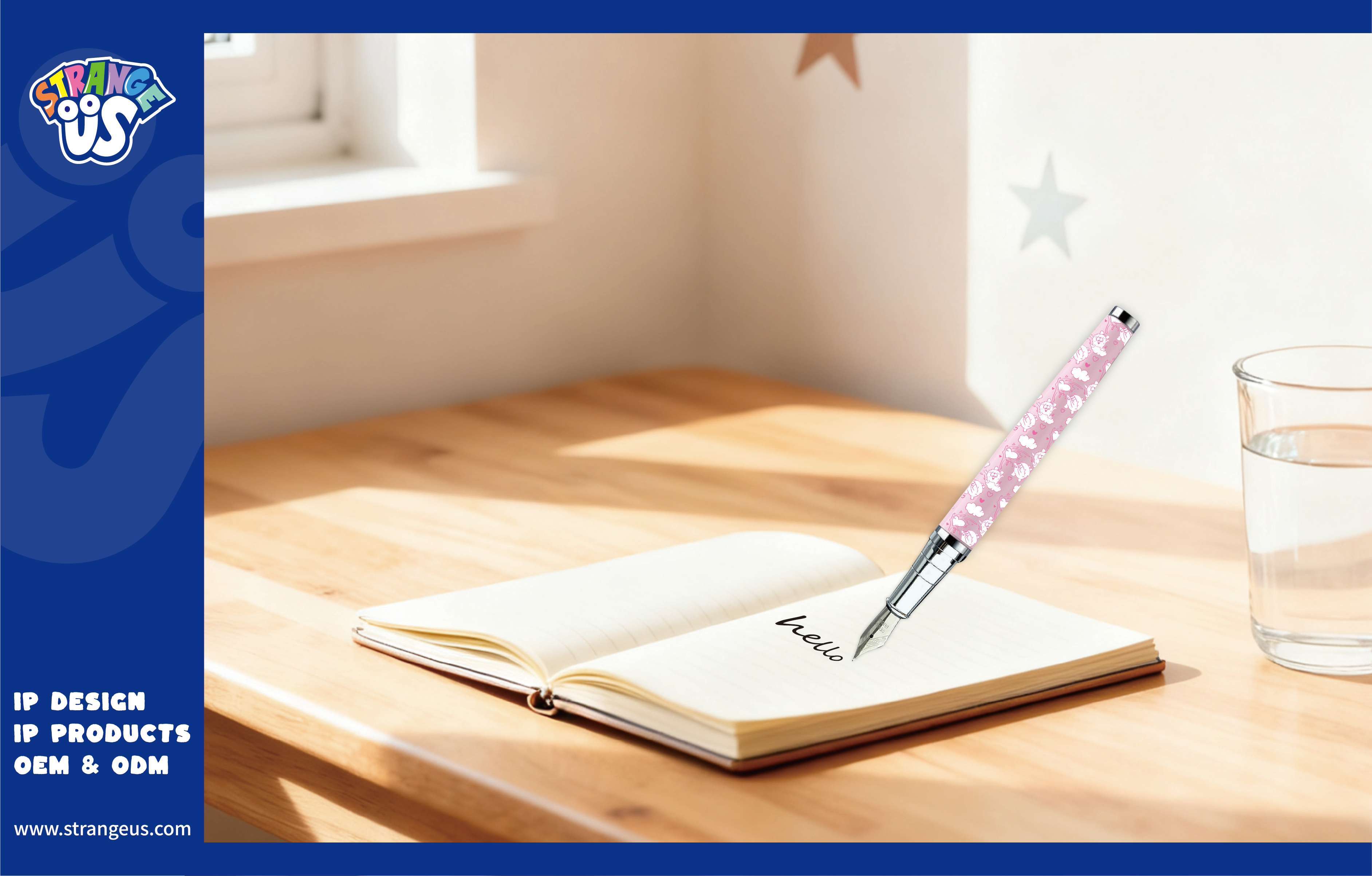 Cute Monster Click Pens