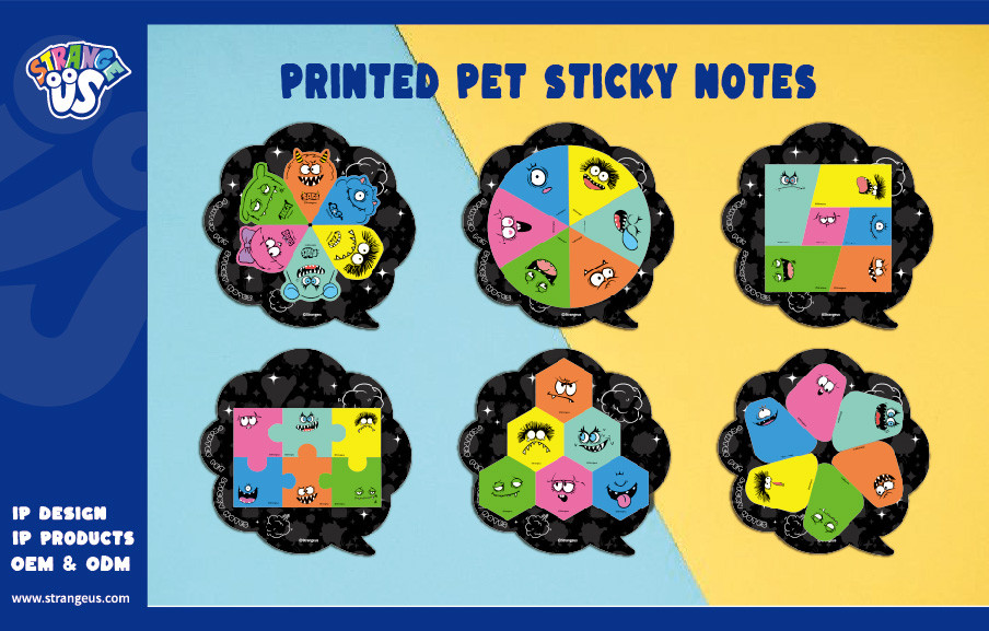 Cute Monster Click Pens