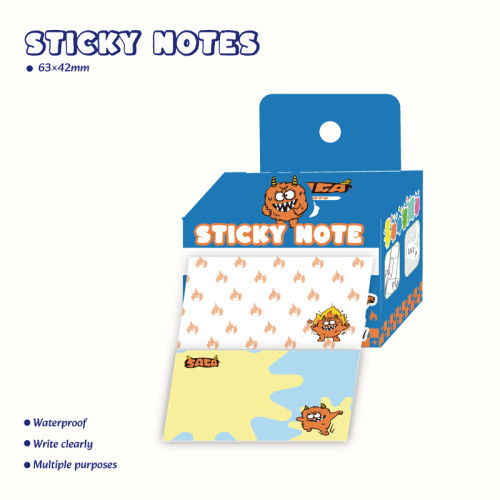 Monster Pull and Roll Sticky Notes
