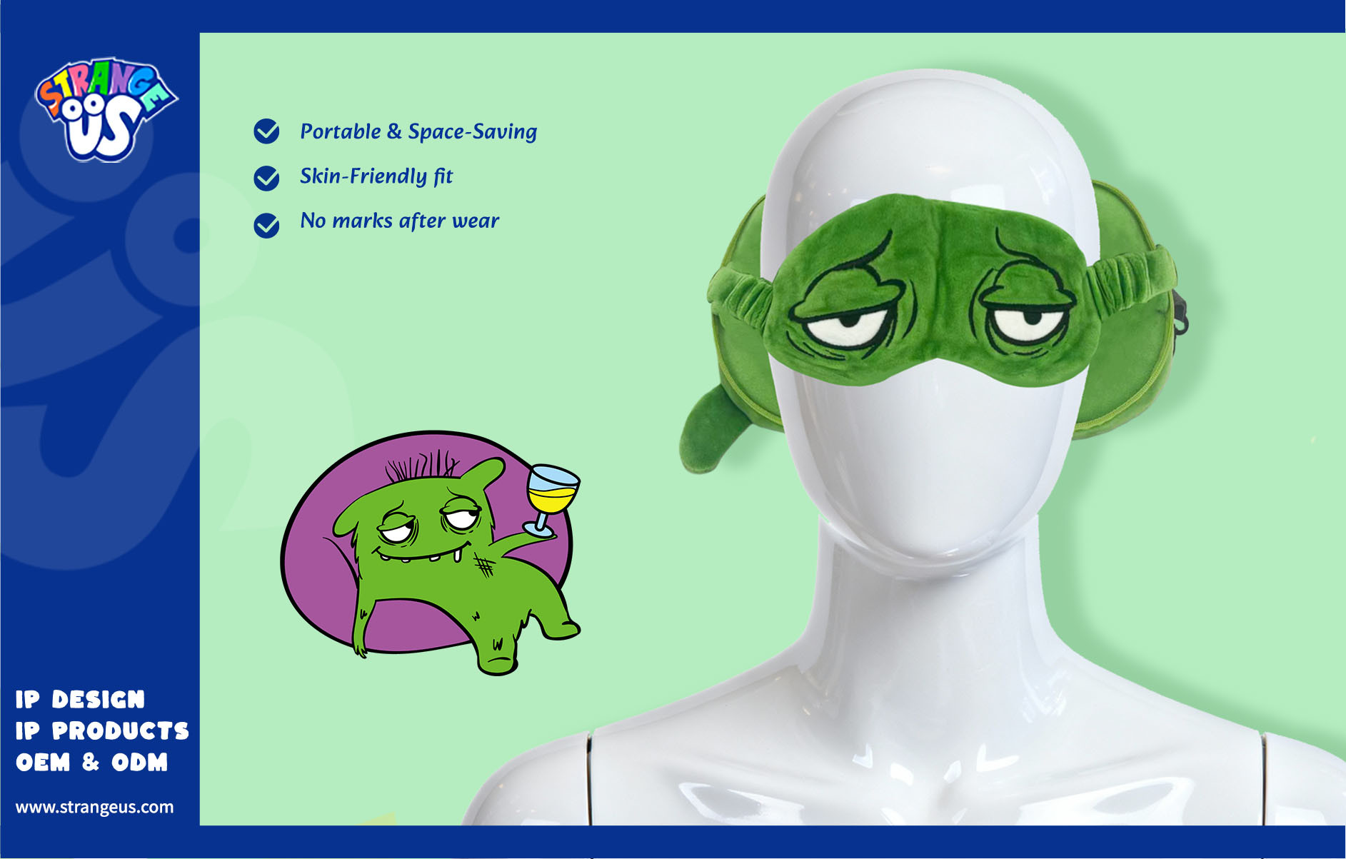 Cute Monster Click Pens