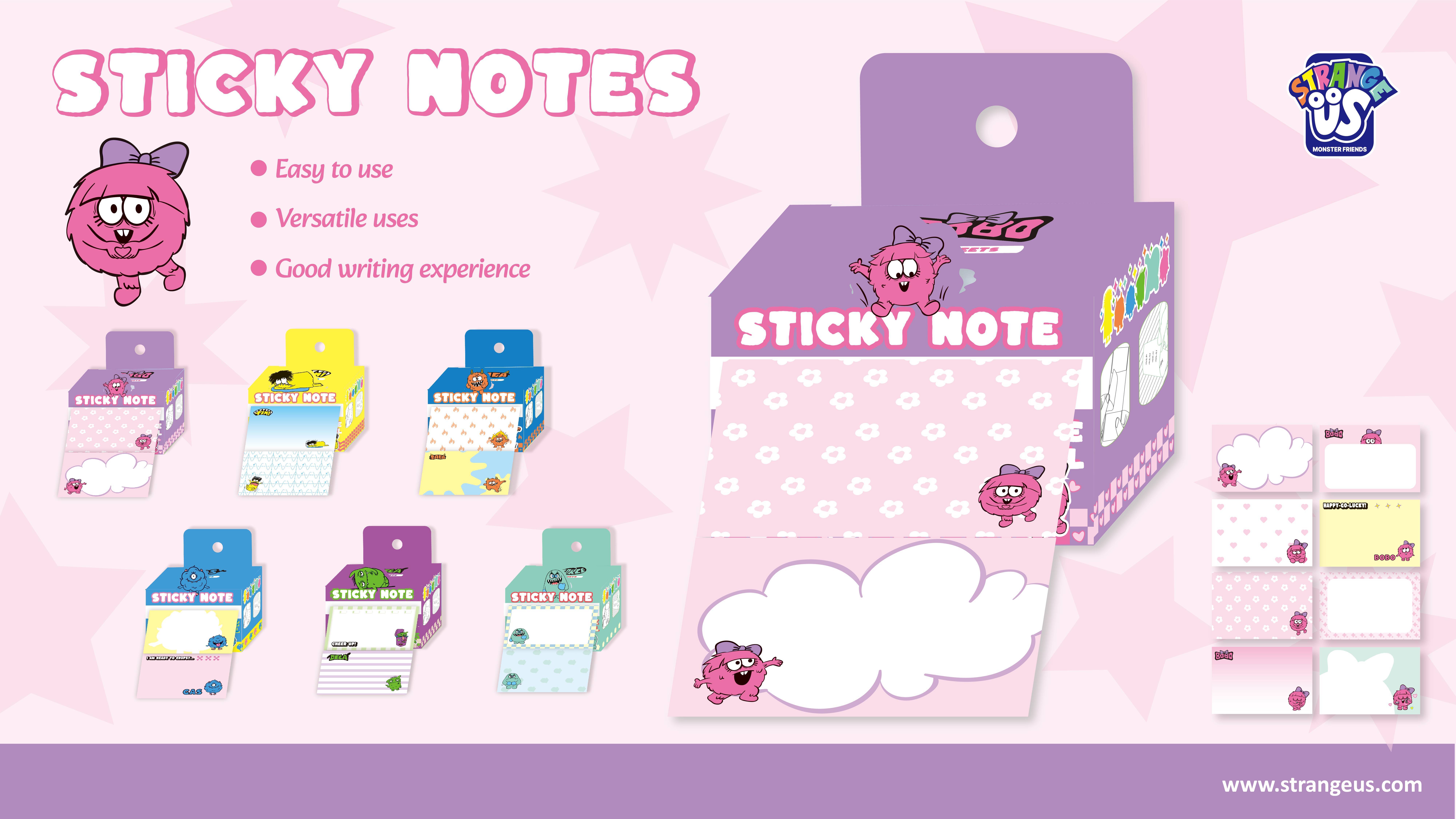 Cute Monster Click Pens