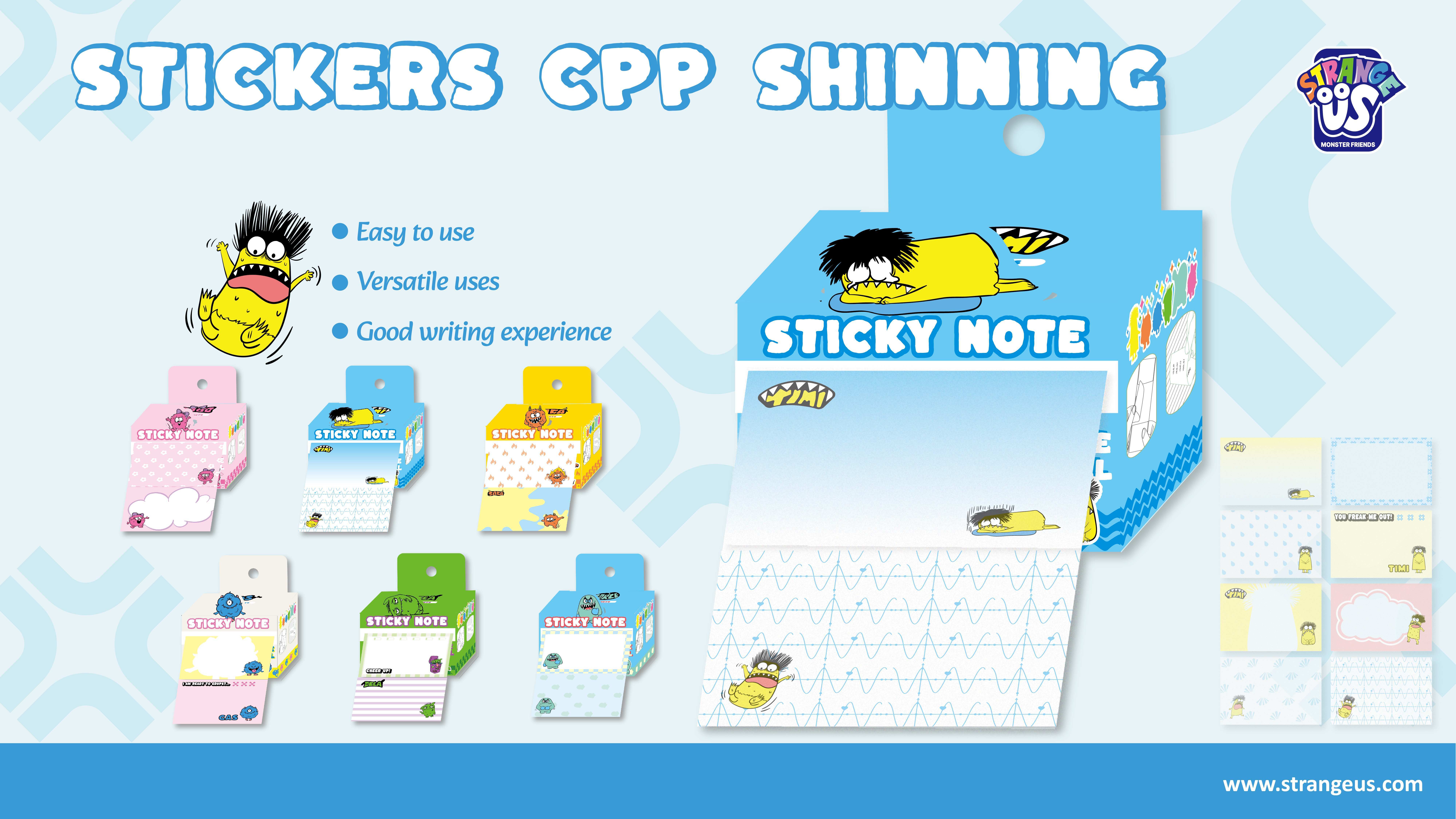 Cute Monster Click Pens