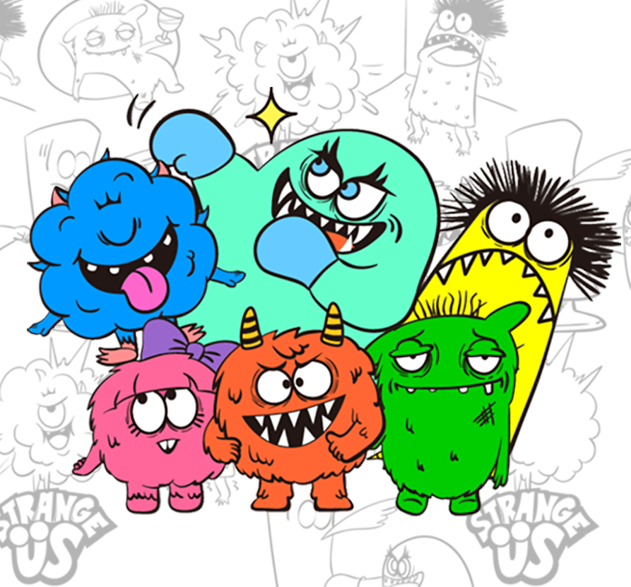 MEET ATRANGE US! A New Universe of Relatable Monster Friends Debuts to Charm the World