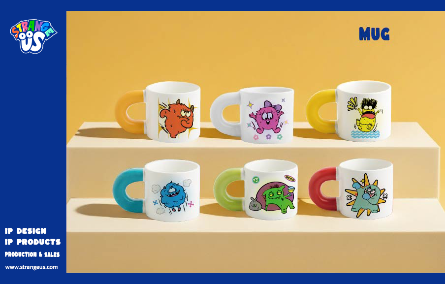 Cute Monster Click Pens