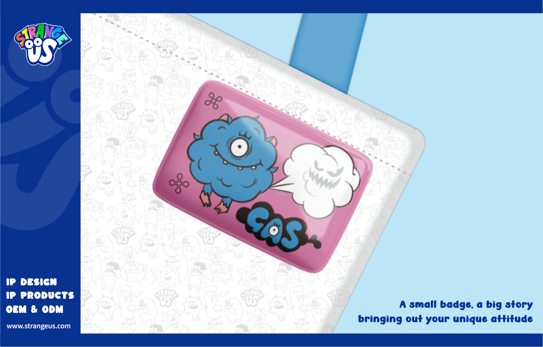 Cute Monster Click Pens