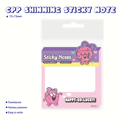 Monster CPP Shinning Sticky Note