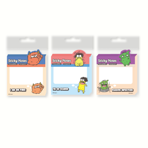 Monster CPP Shinning Sticky Note
