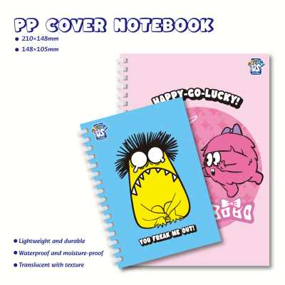 Monster PP Cover Notebook