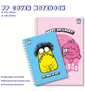 Monster PP Cover Notebook