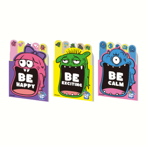 Monster Multi-Size Sticky Notes Set