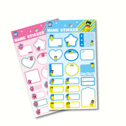 Monster Name Stickers